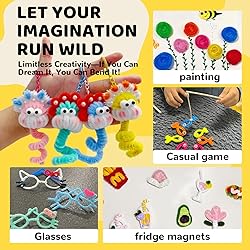 ESUOHYM 200 PCS Black Colors Pipe Cleaners Craft