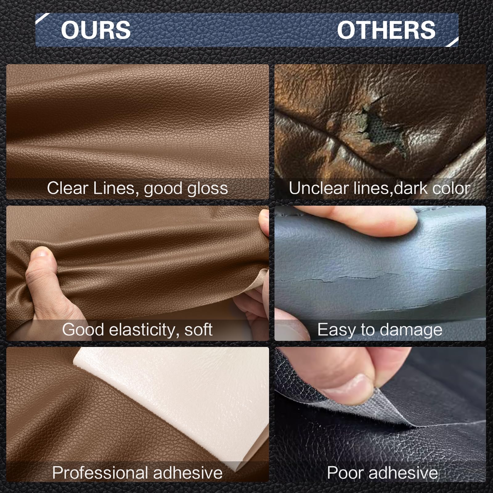 OAZ Leather Repair Kit for Furniture 4