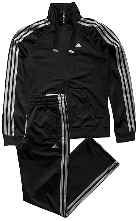 adidas Polyanzug Damen, schwarz, 36