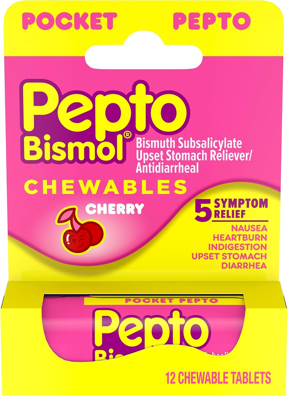 Diarrhea Relief, 12 Chewable Tablets: Health & Personal Care