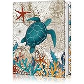 Lebrocoli Photo Album 4x6, 56 Pockets Small Picture Book Cute Turtle, Personalized Large Capacity Mini PU Leather Picture Album Gift for Family Graduation Wedding Travel