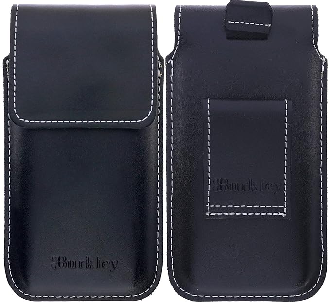 Burkley Slim Gürteltasche geeignet für Samsung Galaxy J5 2017 Lederhülle - Handyhülle Case Cover passend für Galaxy J5 2017 -