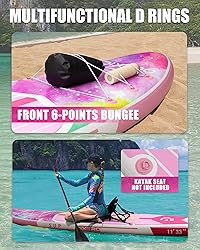Dixero Inflatable Stand Up Paddle Board with SUP