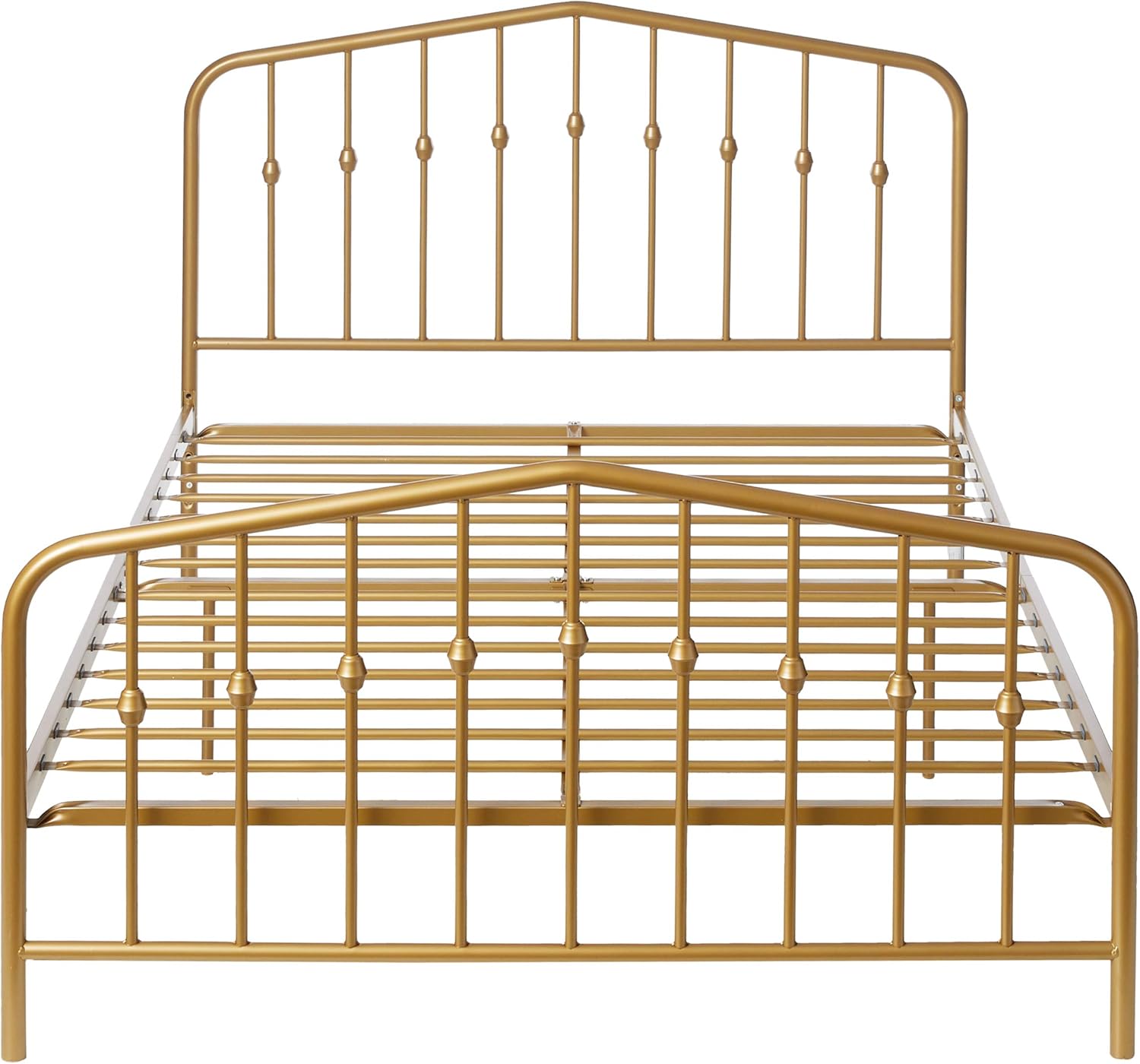 Black Novogratz Bushwick Metal Bed Queen Home Kitchen Furniture Femsa Com