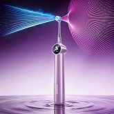 RANVOO AirJet X5 Electric Toothbrush, Dentist Recommended, Purple | AirJet&trade; Deep Cleaning Technology, 100% Plaque Removal, Whitening &amp; Gum Care, 60-Day Battery, 3 Pro Brush Heads