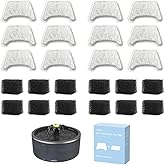 LABEKA 12 Pack-6 Set Cat Water Fountain Filters, Cat Fountain Replacement Filters for 2.5L/84oz Cat Water Fountain, for WF03 Pet Fountain(6 Set)