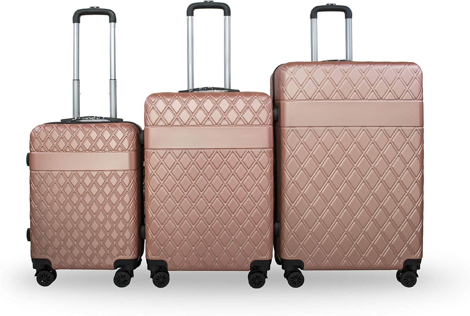 double wheel suitcase