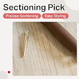 Olivia Garden Expert Blowout Shine Ceramic Round Brush 20 Gold Brown view 5