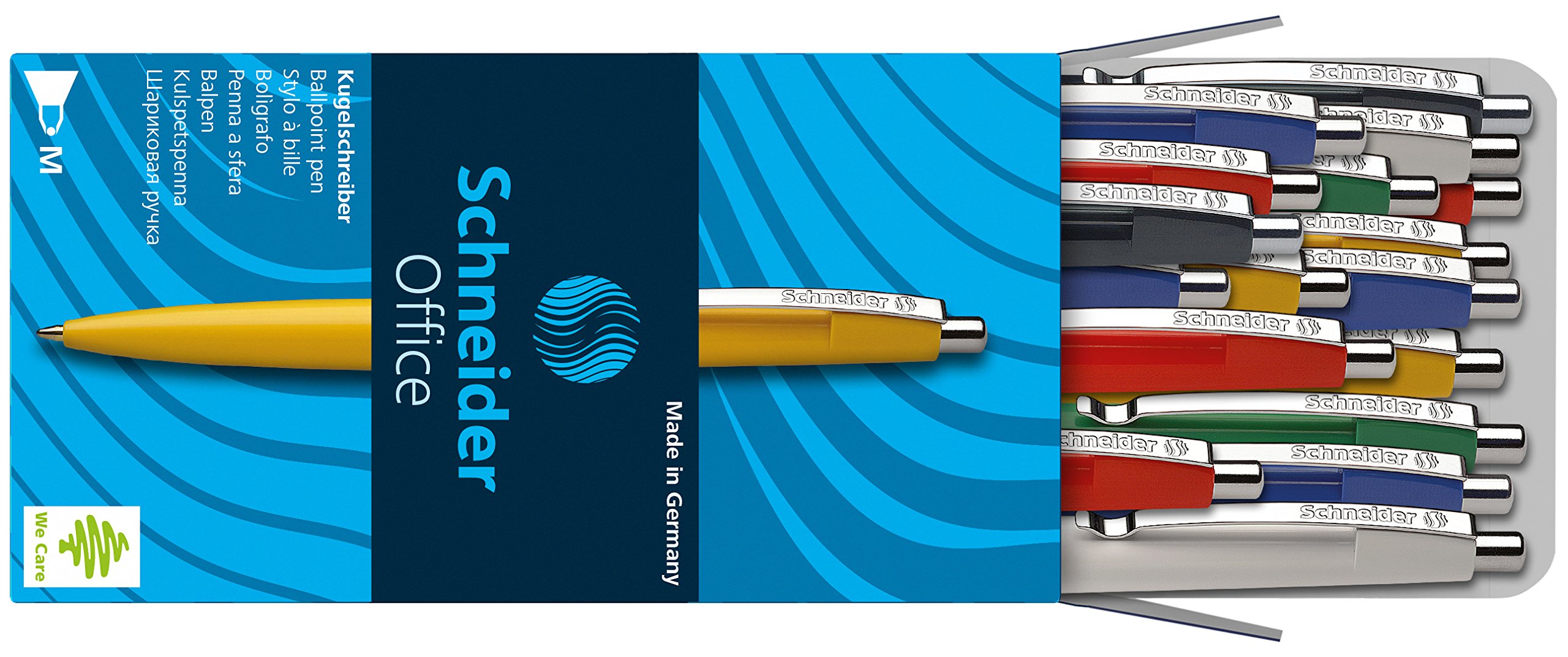 Schneider 132910 Office Ballpoint Pen Assorted Pack of 20