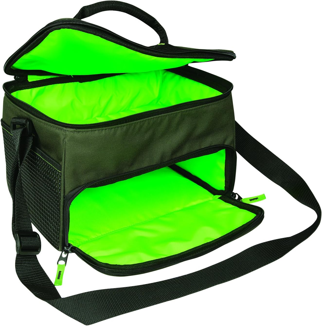 Wild River by CLC Custom Leathercraft WT3637 Multi-Tackle Dual Compartment Medium Bag with Two 3600 Style Trays