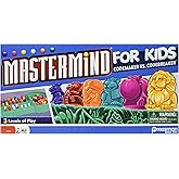 Pressman Mastermind for Kids - Codebreaking Game With Three Levels of Play Multicolor, 5"