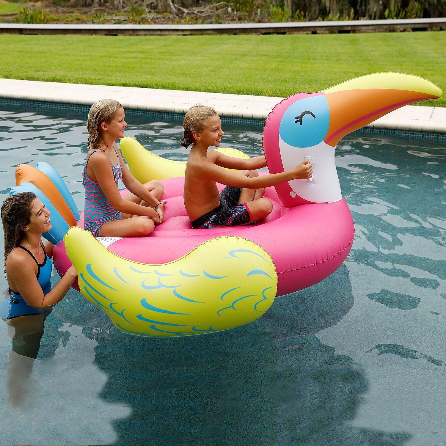 giant toucan pool float
