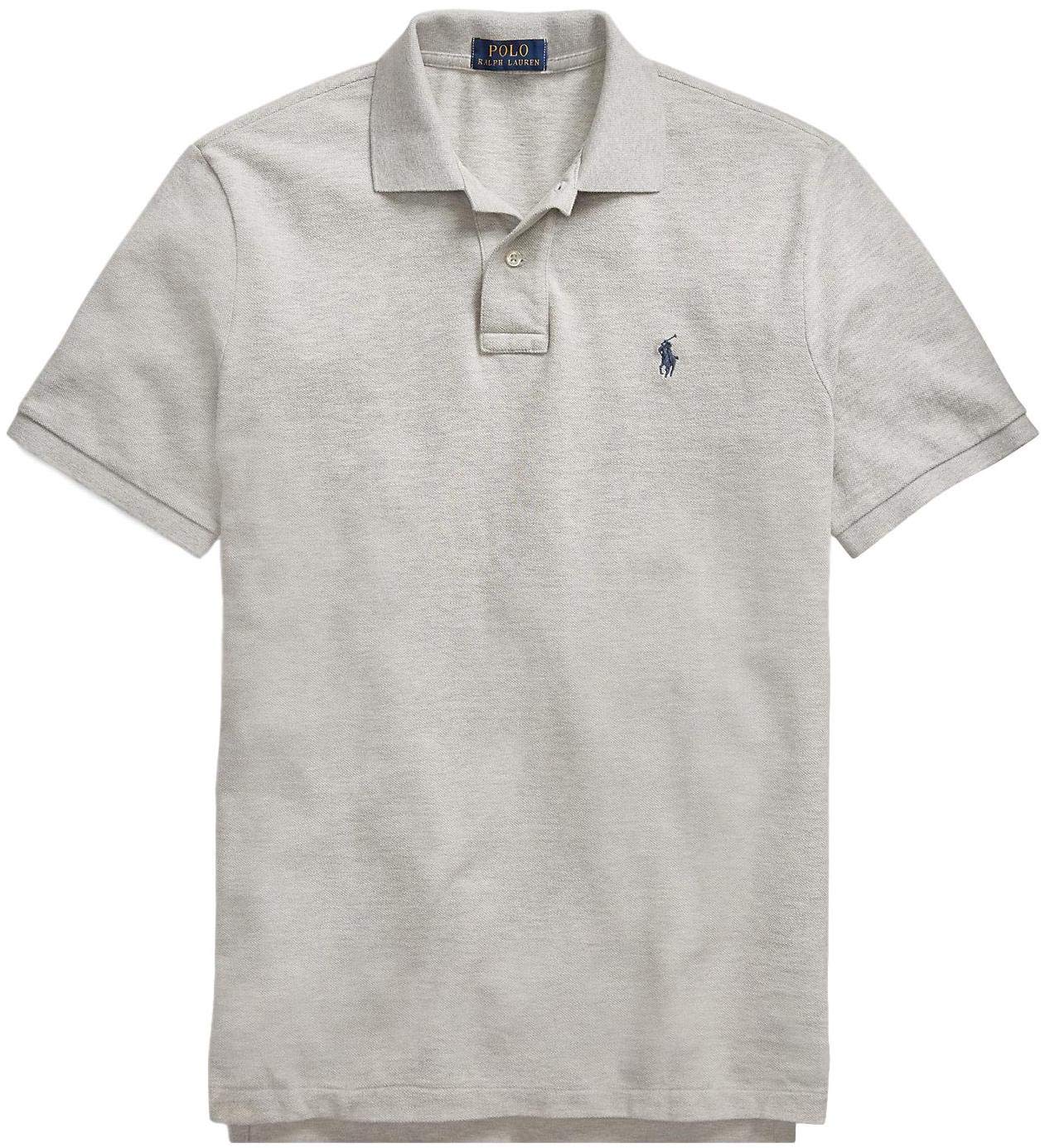Photo 1 of POLO RALPH LAUREN Classic Fit Mesh Pony Logo Polo Shirt (M, SmokeGreyHtr)