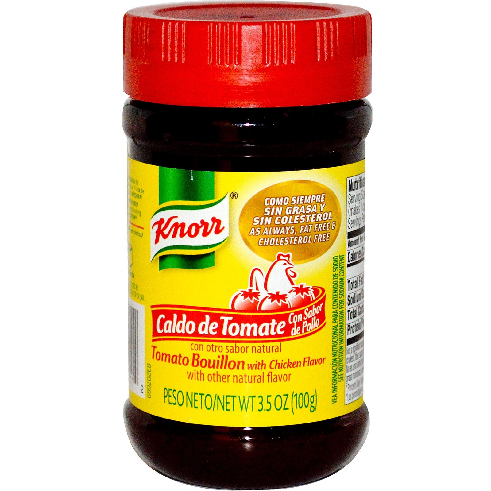 KNORR Bouillion Caldo de Tomate Tomato With Chicken 1
