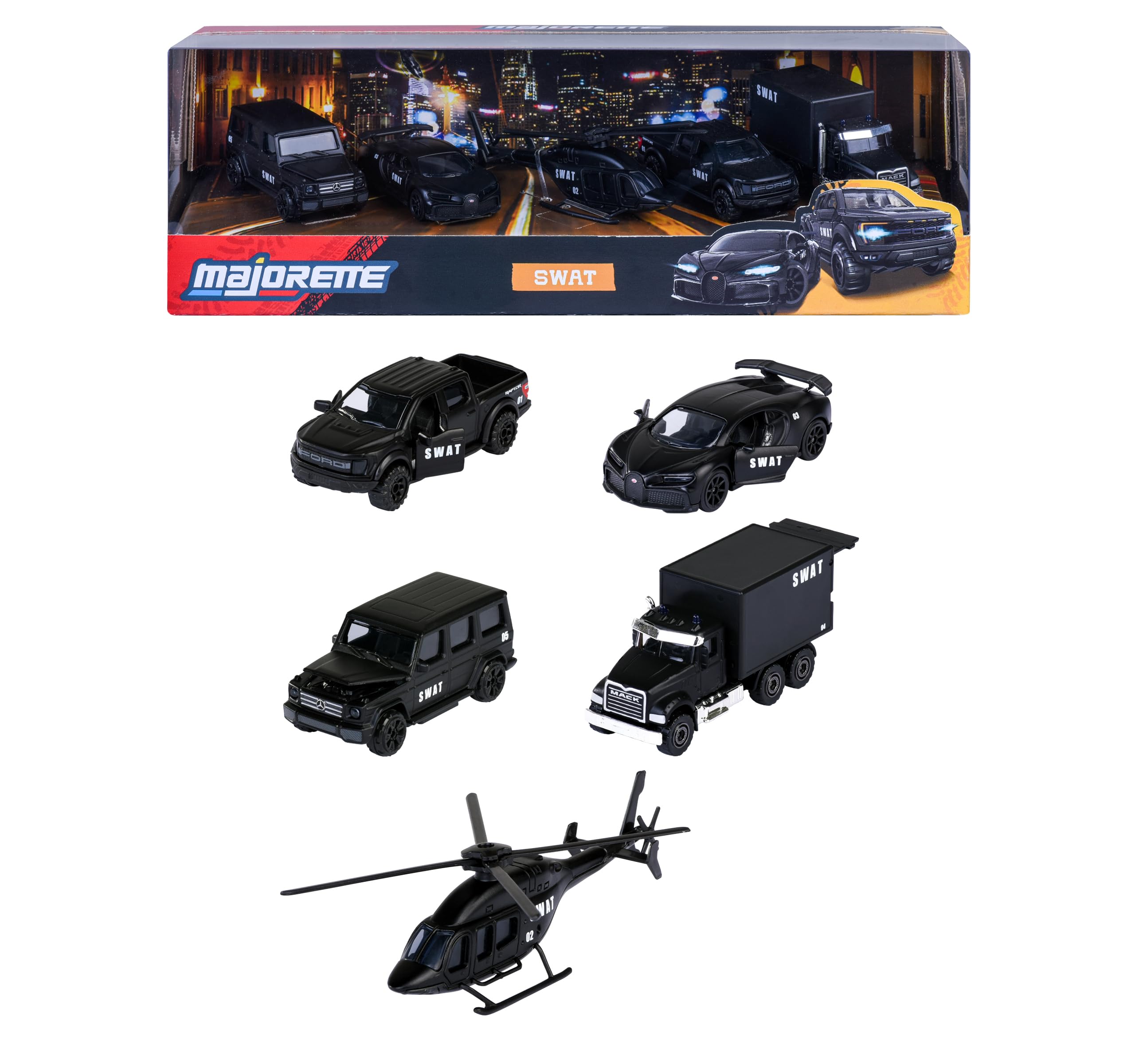 SWAT Team 5 Pieces Gift Pack (Limited Stock), Black