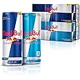 Bundle of Red Bull Energy Drink, 8.4FL Oz, 12 pack + Red Bull Sugarfree, Energy Drink, 8.4-Fl OZ, 12 Pack