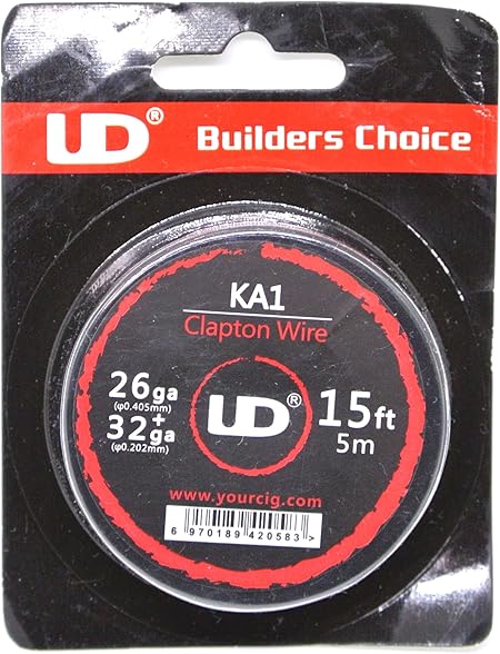 Amazon Ud Ka1 Clapton Wire 26ga 32ga 15ft 5m クラプトン ワイヤー Ud Ka1 交換用コイル
