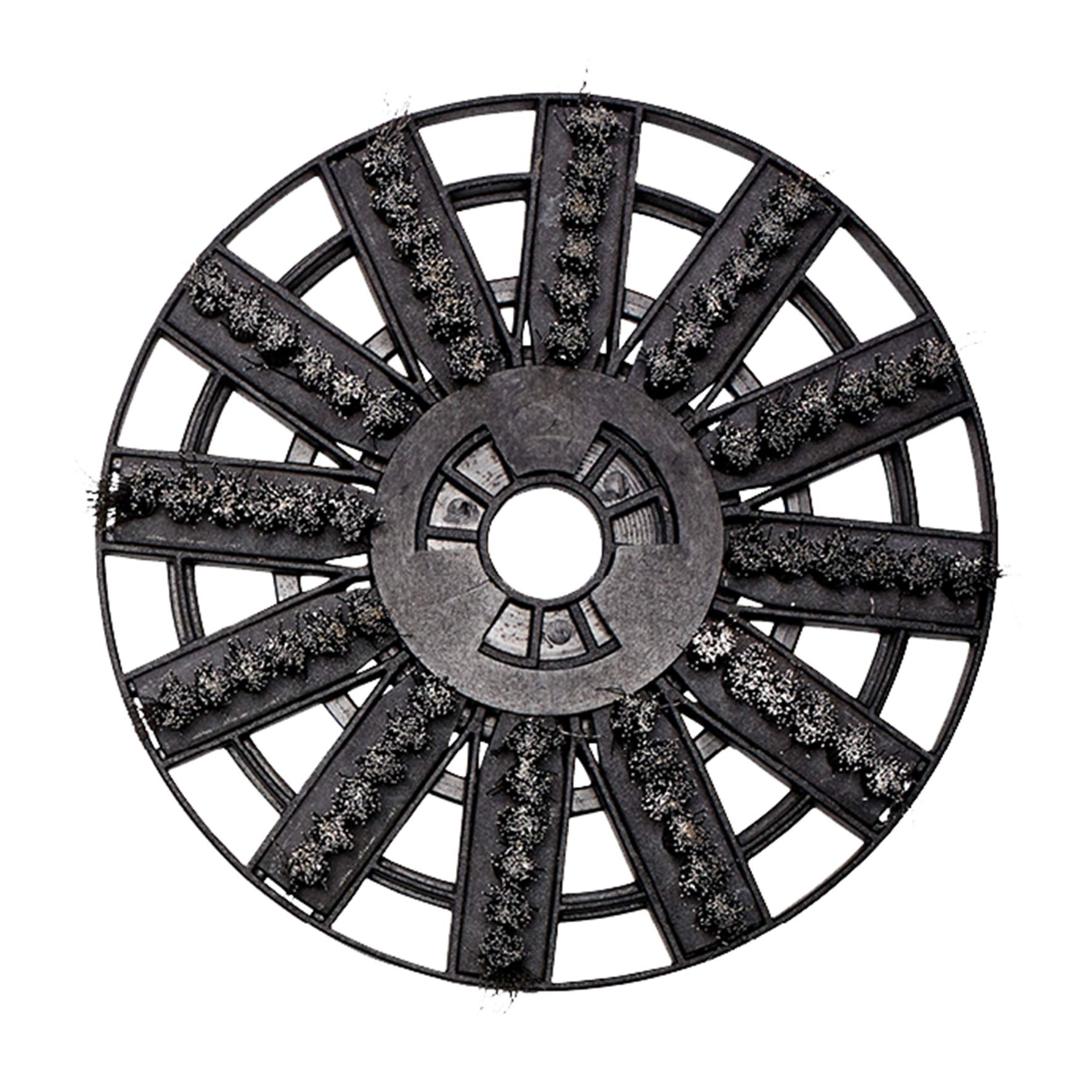 kwb by Einhell Steel sanding brush, wall processing system accessories (diameter 180 mm, suitable for working on concrete or removing wallpaper residue, suitable for wall processing system TE-DW 180)