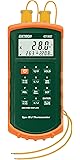 Extech 421502 Type J/K Dual Input Thermometer with Alarm