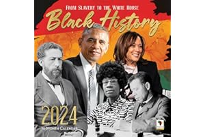 African American Expressions 2024 Wall Calendars - Monthly Calendars Celebrating Black Culture & History - 12x12 Hanging Calendar - 16 Months - Black History Calendar