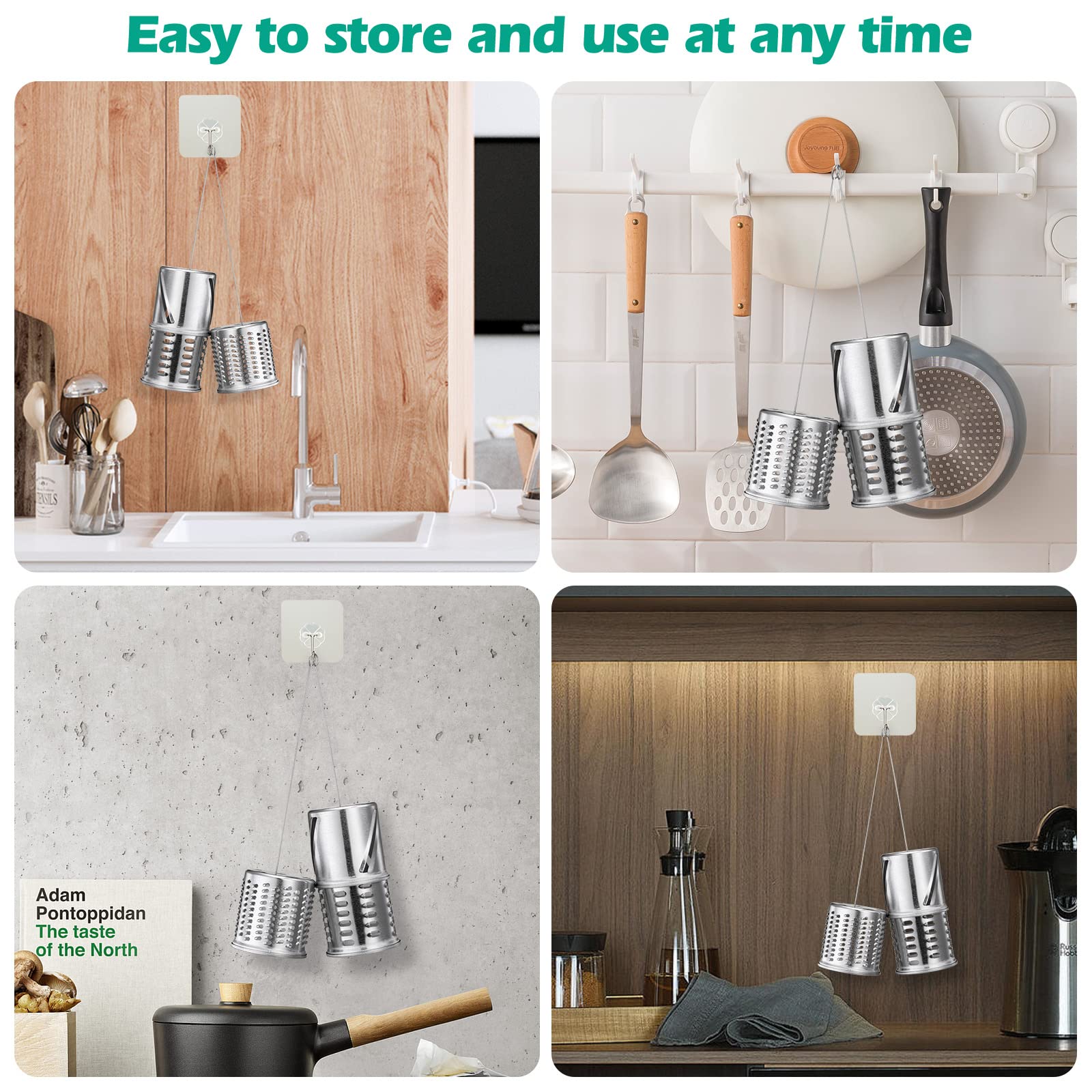 Slicer Shredder Attachment for KitchenAid Mixers, Stainless Steel Cheese Grater Salad Maker Accessories with 3 Cutting Blades,Dishwasher Safe!