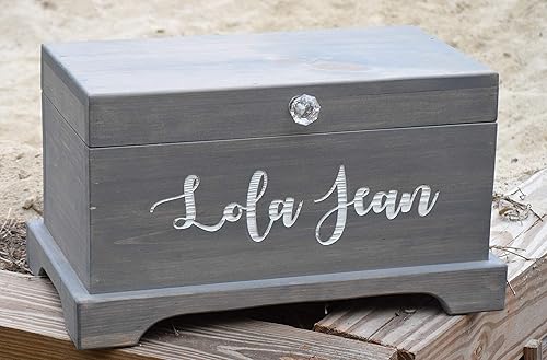 custom toy chest with name