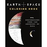 Earth and Space Coloring Book: Featuring Photographs from the Archives of NASA (Adult Coloring Books, Space Coloring Books, N