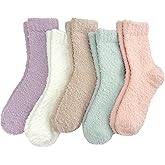 AIVEI Valentines Day Gifts for Her Buttery Soft Fuzzy Socks for Women Girls, Galentines Day Gifts Cozy Warm Fluffy Cute Socks