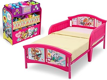 pink paw patrol toy organizer