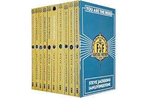 Fighting Fantasy Series You Are the Hero 10 Books Collection Set By Steve Jackson & Ian Livingstone (Island of the Lizard Kin
