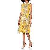 Nanette Nanette Lepore Womens Women's Smocked High Neck Pleated DressDress