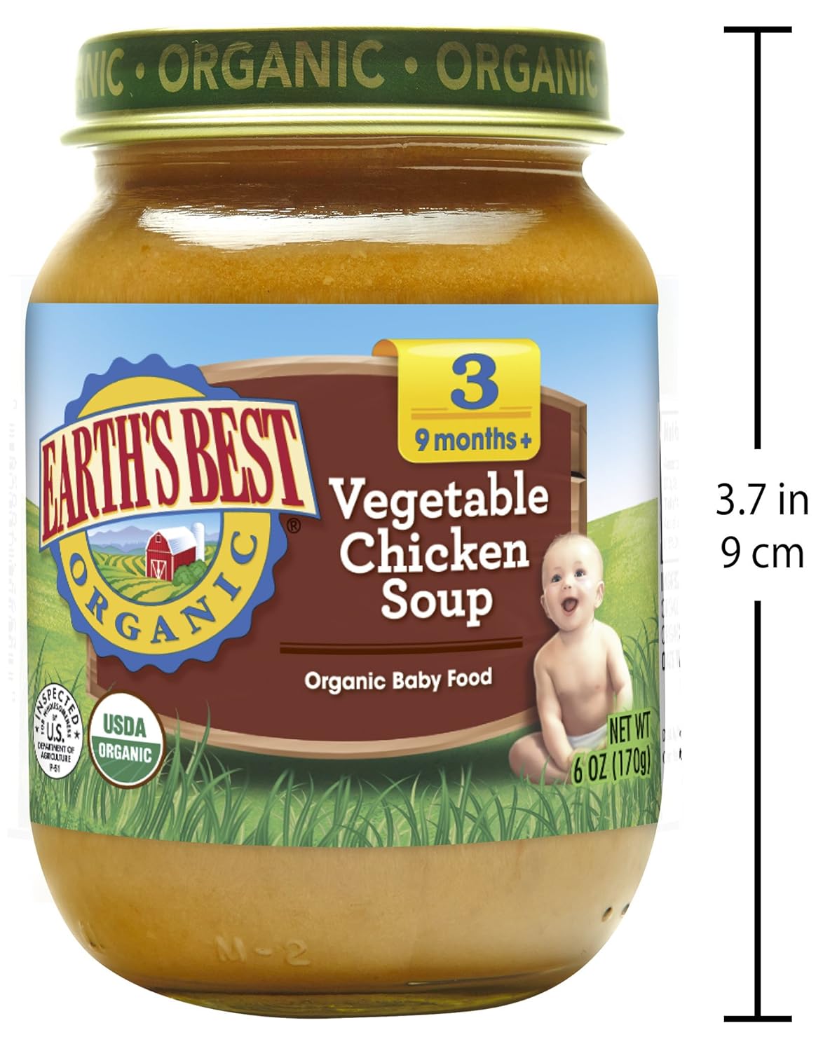 earth's best organic stage 3 baby food chicken pot pie dinner