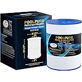 POOLPURE C-8465 Spa Filter Replaces Watkins 31114, Pleatco PWK65, Filbur FC-3960, 71827, 71828, Watkins 65 sq.ft Tiger River Spa Filter 1 Pack