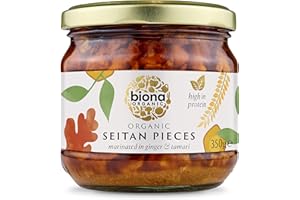 Biona Organic - Seitan Pieces (in Soya Sauce & Ginger) - 350g