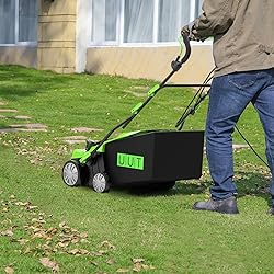 Electric 16.2” Dethatcher Scarifier 2-in-1 Lawn