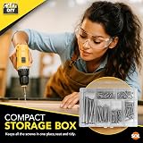 SOL 110pc Assorted Screws Wall Plugs Organised Storage Case DIY Wood Masonry view 6