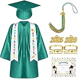 Sasylvia Kindergarten Preschool Graduation Gown Cap