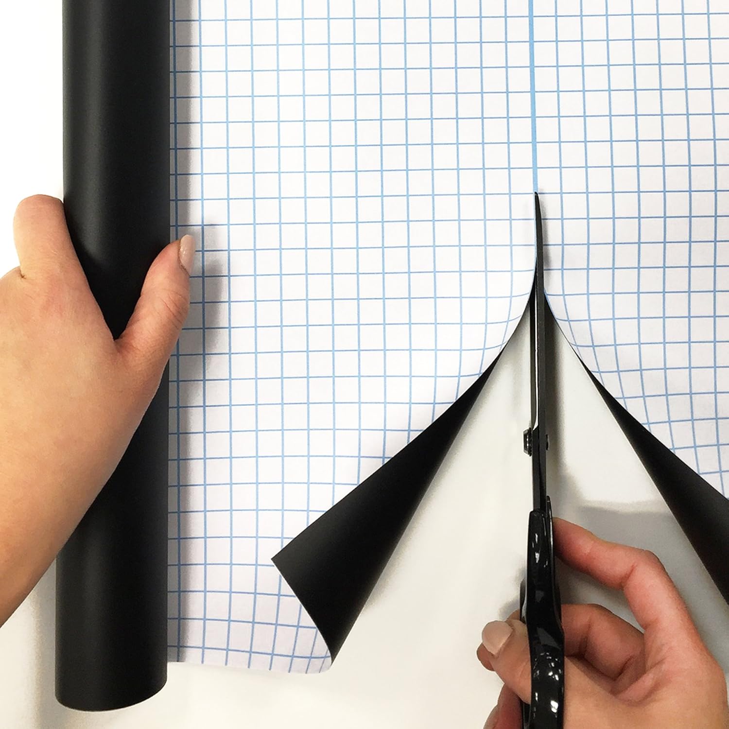 Chalkboard Contact Paper 9 Foot roll (108 inches) + (5) Color Chalk Included - by Simple Shapes : Office Products