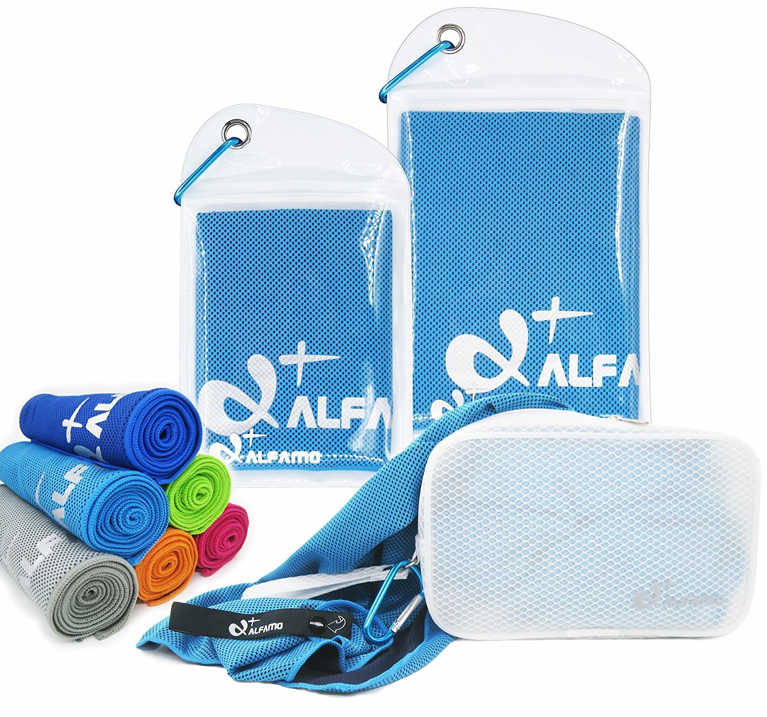 Cooling Towel for Instant Relief, 40" Long As Scarf XL Ultra Soft