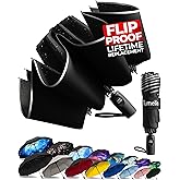 TUMELLA Inverted Windproof Umbrella, Large, Strong & Light, Portable and Automatic Reverse Folding Rain Umbrella, Durable Premium Grip, Fits Car & Backpack