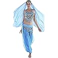 Seawhisper 12 Colors Belly Dance Costumes India Dance Outfit Halloween