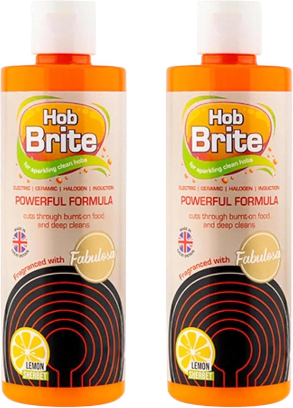 Hob Brite 2 x 250ml Cleaning System Pack Hob Brite