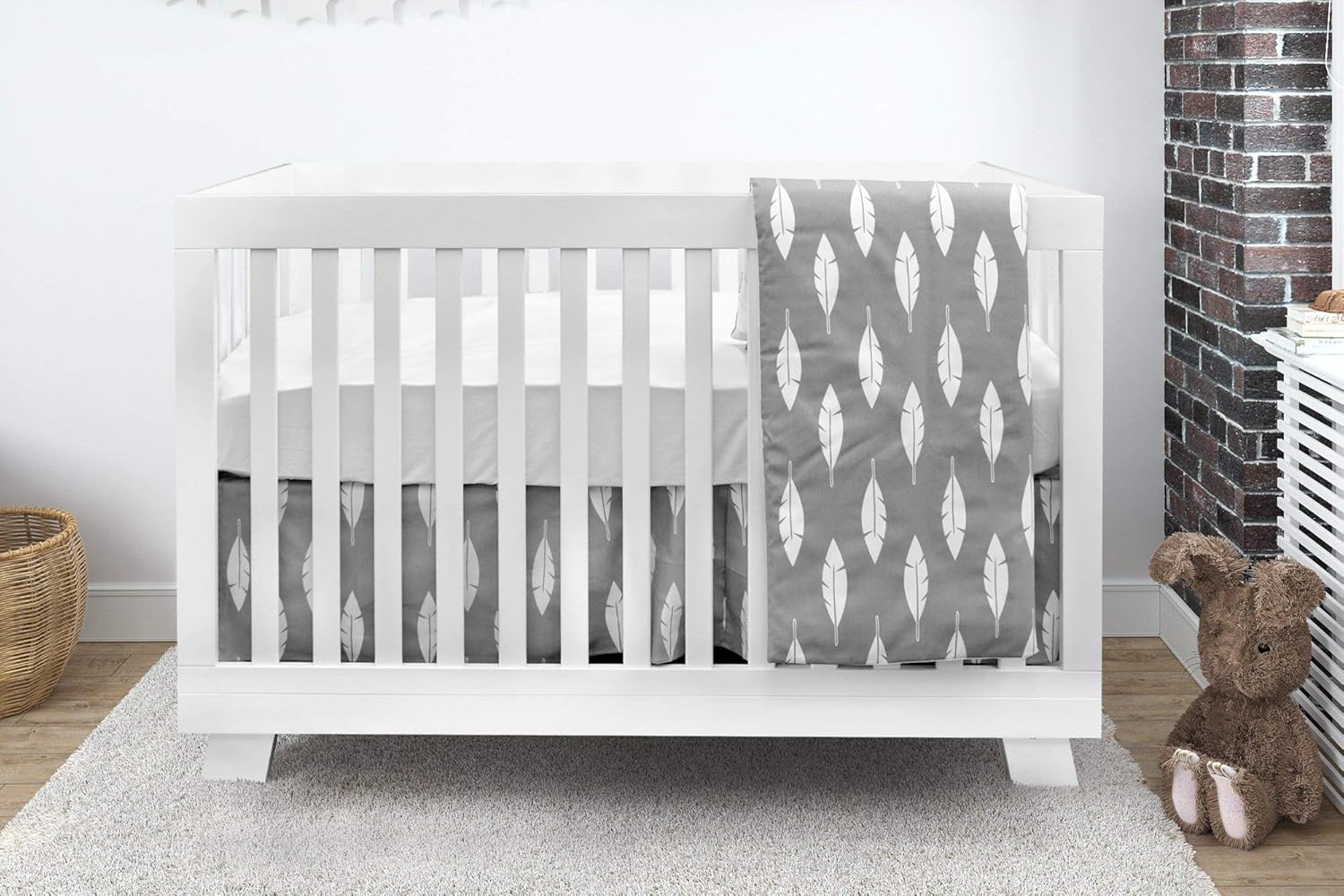 feather nursery bedding