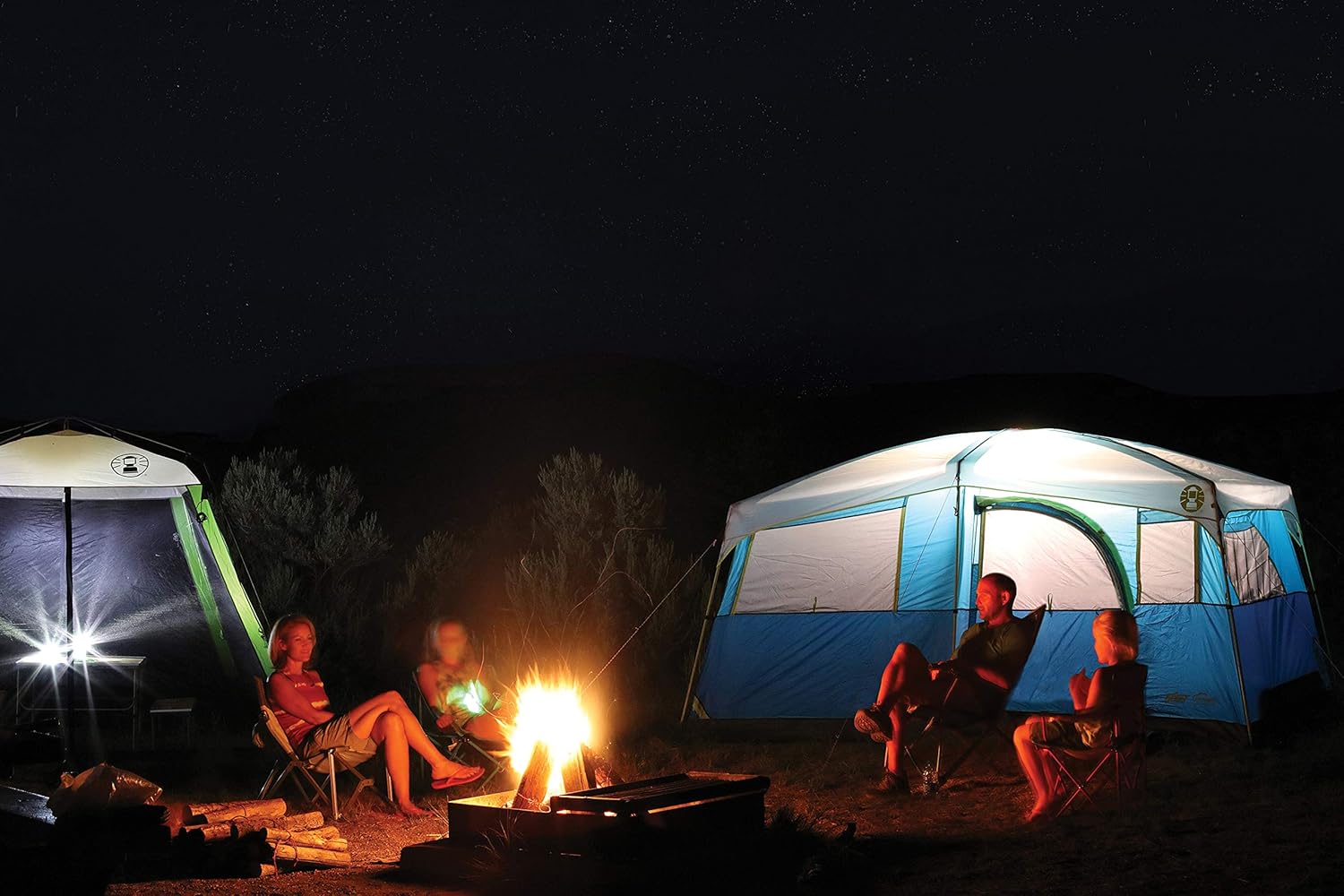 Coleman Screened Canopy Tent | 15 x 13 Screened Sun Shelter with Instant Setup : Screen Houses : Sports & Outdoors