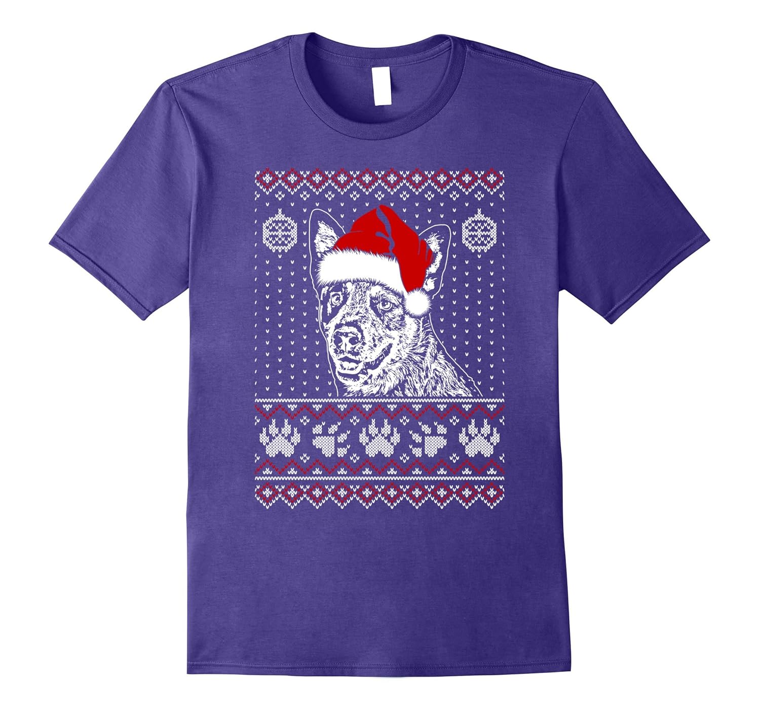 Heeler Christmas Tee T Shirt Short Sleeve Noel Gift-ANZ