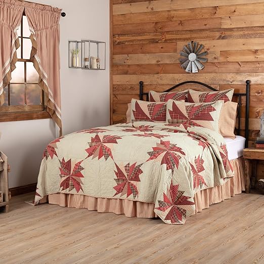 Amazon Com Vhc Brands Farmhouse Rustic Lodge Bedding Ozark
