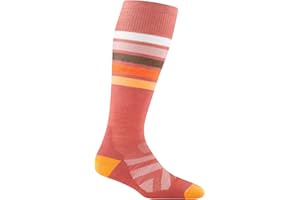 DARN TOUGH VERMONT Darn Tough Women's Snowburst OTC Midweight Ski and Snowboard Sock (Style 8028) -