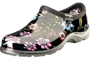 Sloggers Original Waterproof Rain and Garden Shoe for Women– Outdoor Slip-On Garden Clog - Made in The USA with Premium Comfort Insole and Arch Support