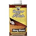 HOWARD - Restor-A-Finish: Restore Your Ebony Wood Finishes Repair Scratches, Eliminate Stains, White Heat or Water Rings and More. Safe on Furniture, Trim, and All Finished Wood. Size: 8 Fl oz