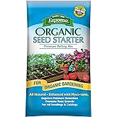 Espoma Organic Seed Starter Premium Potting Soil Mix - All Natural & Organic Seed Starting Mix with Mycorrhizae. For Organic Gardening, 16 qt, bag - Pack of One